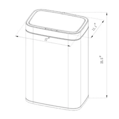 Motion Wastebasket With Liner - Brightroom™ -Decor Haven Shop GUEST 0e7e13e3 1c51 4968 9797 f05398706d76