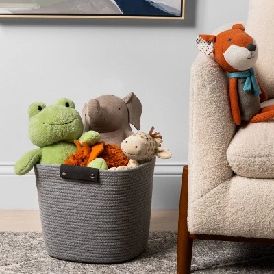 13" Decorative Coiled Rope Basket - Brightroom™ 1 13" Decorative Coiled Rope Basket - Brightroom™