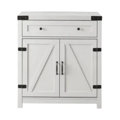 Clarabelle Rustic Farmhouse Barn Door Accent Cabinet - Saracina Home -Decor Haven Shop GUEST 181f52d7 3c67 4ef6 8039 c755776d93dd