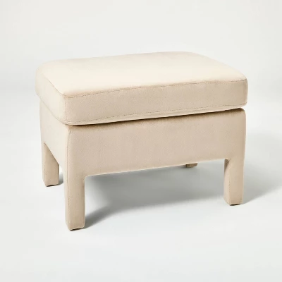 Bellfield Fully Upholstered Ottoman - Threshold™ Designed With Studio McGee 4 Bellfield Fully Upholstered Ottoman - Threshold™ Designed With Studio McGee - Image 4