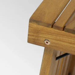 Kyoto Acacia Wood Folding Side Table - Teak - Christopher Knight Home -Decor Haven Shop GUEST 30b84044 3742 44b3 b696 5dec686f589f