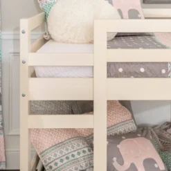 Twin Over Twin Indy Solid Wood Low Bunk Bed - Saracina Home -Decor Haven Shop GUEST 32ed9e38 4f0a 4624 8239 bbf00adabaf2