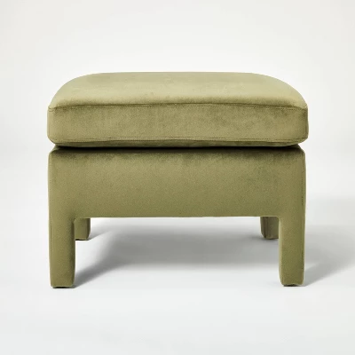 Bellfield Fully Upholstered Ottoman - Threshold™ Designed With Studio McGee 2 Bellfield Fully Upholstered Ottoman - Threshold™ Designed With Studio McGee - Image 2