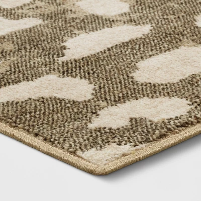 Elderberry Snake Skin Print Woven Rug Gray - Opalhouse 2 Elderberry Snake Skin Print Woven Rug Gray - Opalhouse - Image 2