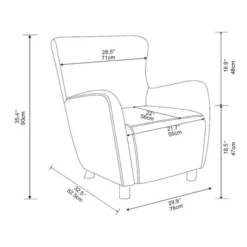 Kessler Wingback Faux Sherling Accent Chair Cream - Threshold™ Designed With Studio McGee 12 Kessler Wingback Faux Sherling Accent Chair Cream - Threshold™ Designed With Studio McGee -Decor Haven Shop GUEST 4c51f9cd e87e 4874 8672 f098ed2266be