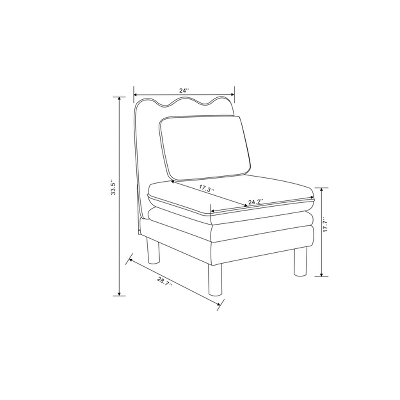 Bencia Slipper Chair Mustard - Opalhouse™ Designed With Jungalow™ 9 Bencia Slipper Chair Mustard - Opalhouse™ Designed With Jungalow™ - Image 9