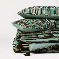Jungalow Sun In The Water Duvet Cover & Sham Set Teal - Opalhouse™ Designed With Jungalow™ -Decor Haven Shop GUEST 571d145d aadb 4698 89c4 55e07aa7a1f4