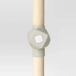 7.5'x7.5' Decorative Trim Scalloped Outdoor Market Umbrella Blue - Opalhouse™ Designed With Jungalow™ -Decor Haven Shop GUEST 5e2481f7 3c2c 4690 b3cb fab28cd5ef30