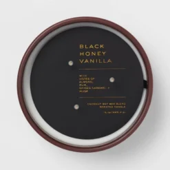 15oz Ceramic Jar 3-Wick Black Honey Vanilla Candle Plum Purple - Threshold™ 5 15oz Ceramic Jar 3-Wick Black Honey Vanilla Candle Plum Purple - Threshold™ -Decor Haven Shop GUEST 628598e2 25c1 4401 a53c 5b759f517136