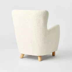 Kessler Wingback Faux Sherling Accent Chair Cream - Threshold™ Designed With Studio McGee 9 Kessler Wingback Faux Sherling Accent Chair Cream - Threshold™ Designed With Studio McGee -Decor Haven Shop GUEST 68e4f7d2 06d7 4346 a79c 29467f3335bf