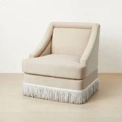 Alberhill Velvet Accent Chair With Fringe - Opalhouse™ Designed With Jungalow™ -Decor Haven Shop GUEST 6a2c8665 b5eb 4e71 9163 3f7b29c4d6c7