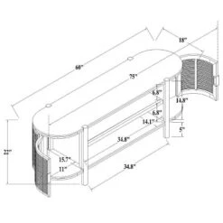 Portola Hills Caned Door TV Stand For TVs Up To 60" - Threshold™ Designed With Studio McGee 21 Portola Hills Caned Door TV Stand For TVs Up To 60" - Threshold™ Designed With Studio McGee -Decor Haven Shop GUEST 6a70e9c2 1448 487f a332 1f397d50b5ae