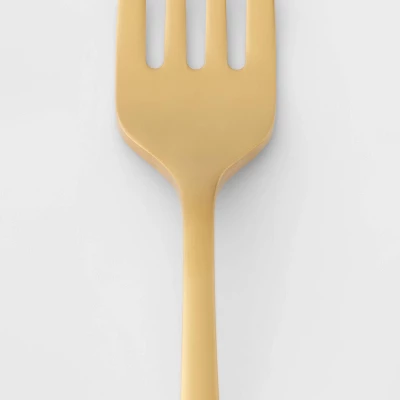 20pc Harrington Flatware Set Gold - Threshold™ 2 20pc Harrington Flatware Set Gold - Threshold™ - Image 2