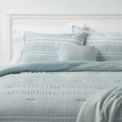 5pc Seersucker Stripe Comforter Set - Threshold™ 13 5pc Seersucker Stripe Comforter Set - Threshold™ -Decor Haven Shop GUEST 7ffa816a eaf4 4269 84b6 92f1c04652ff