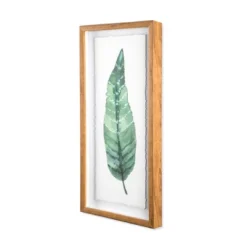 (Set Of 3) 28"x12" Framed Leaves Decorative Wall Art White - Threshold™ -Decor Haven Shop GUEST 8176423f 41b8 4092 bb29 d3a72d0feae8