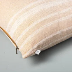 16"x42" Variegated Stripe Lumbar Throw Pillow - Hearth & Hand™ With Magnolia 7 16"x42" Variegated Stripe Lumbar Throw Pillow - Hearth & Hand™ With Magnolia -Decor Haven Shop GUEST 8e8095bf 4b69 46a4 806e d84f4a643a74