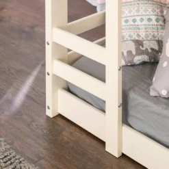 Twin Over Twin Indy Solid Wood Low Bunk Bed - Saracina Home -Decor Haven Shop GUEST 96183bcc 8292 40fe 8e74 beec5d91051a