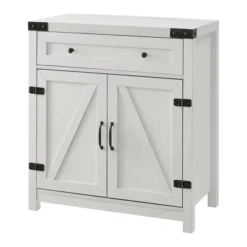 Clarabelle Rustic Farmhouse Barn Door Accent Cabinet - Saracina Home -Decor Haven Shop GUEST a1139512 2573 4c30 9eb1 fddd79f160e2