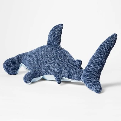 Hammerhead Kids' Throw Pillow Blue - Pillowfort™ 1 Hammerhead Kids' Throw Pillow Blue - Pillowfort™