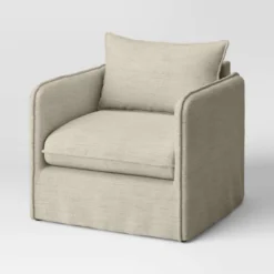 Berea Slouchy Lounge Chair With French Seams - Threshold™ -Decor Haven Shop GUEST a4884ee6 2324 405e 8c31 e0ba9c27ed26
