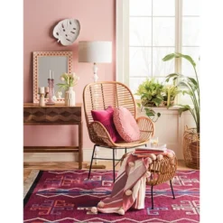 Lily Rattan Armchair With Metal Legs - Assembly Required - Opalhouse™ -Decor Haven Shop GUEST a6603c6a fe9a 4b41 a3f9 40ad3c0aa77c