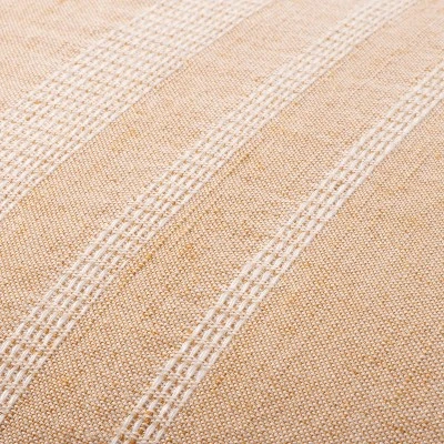 16"x42" Variegated Stripe Lumbar Throw Pillow - Hearth & Hand™ With Magnolia 2 16"x42" Variegated Stripe Lumbar Throw Pillow - Hearth & Hand™ With Magnolia - Image 2