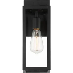 John Timberland Titan Modern Outdoor Wall Light Fixtures Set Of 2 Mystic Black 14 1/4" Clear Glass For Post Exterior Barn Deck House Porch Yard Patio 8 John Timberland Titan Modern Outdoor Wall Light Fixtures Set Of 2 Mystic Black 14 1/4" Clear Glass For Post Exterior Barn Deck House Porch Yard Patio -Decor Haven Shop GUEST bfa4df32 c216 48a4 a84b de1c710b21bd