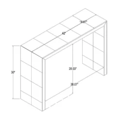 Ogden Burled Wood Console Table - Threshold™ Designed With Studio McGee -Decor Haven Shop GUEST c9d87896 2f67 4a2a 9ba3 39f9f44679da