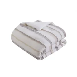 Madison Park 5pc Cove Clipped Jacquard Comforter Set White/Assorted Beiges -Decor Haven Shop GUEST d244de75 04a5 4399 8932 6fb133499c7d