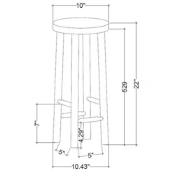 Shaker Drink Side Table - Hearth & Hand™ With Magnolia -Decor Haven Shop GUEST d6483bd4 90fe 41ed b437 704e9c9fba60