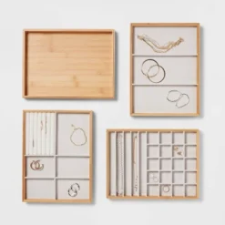 9" X 12" Stackable Bamboo Accessory Tray - Brightroom™ 10 9" X 12" Stackable Bamboo Accessory Tray - Brightroom™ -Decor Haven Shop GUEST da2b8ef9 62c5 4c85 92cb 2443da6dbc8b