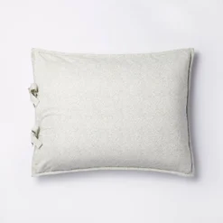 Decorative Border Cotton Slub Print Quilt Sham Light Teal Green – Threshold™ Designed With Studio McGee -Decor Haven Shop GUEST df608442 2585 414f 825c 57f616e644e7