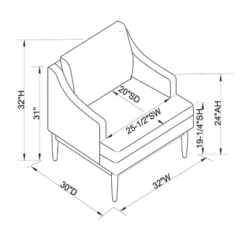 Howell Upholstered Accent Chair With Wood Base - Threshold™ Designed With Studio McGee 14 Howell Upholstered Accent Chair With Wood Base - Threshold™ Designed With Studio McGee -Decor Haven Shop GUEST eaa765f5 26c5 4ecb 8f54 dd96378e2465