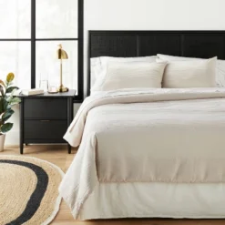 Slub Center Stripe Comforter Set - Hearth & Hand™ With Magnolia -Decor Haven Shop GUEST f2667ca1 8c6b 4952 ac47 8de55103570d