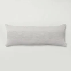 16"x42" Slub Center Stripe Oversized Lumbar Bed Pillow - Hearth & Hand™ With Magnolia 11 16"x42" Slub Center Stripe Oversized Lumbar Bed Pillow - Hearth & Hand™ With Magnolia -Decor Haven Shop GUEST f673eb2c 3be0 4877 abf9 662b5b5573ff