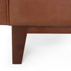 Ovando Contemporary Upholstered 3 Seater Sofa - Christopher Knight Home -Decor Haven Shop GUEST fe037239 c38f 400d 9018 0f1d91c11a62